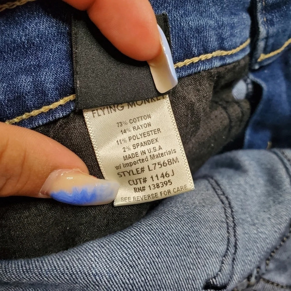 Flying Monkey Distressed Skinny Jeans - Picture 7 of 12